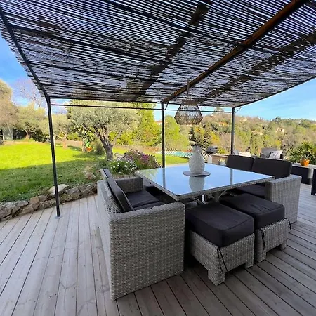 Villa La Raguette Piscine, Vue, Vaste Jardin, Ideale Famille *