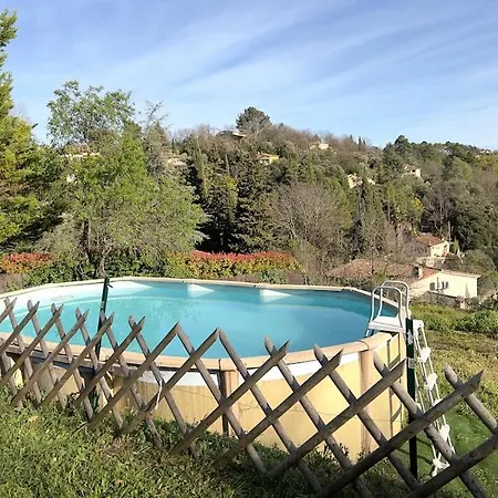 La Raguette Piscine, Vue, Vaste Jardin, Ideale Famille Montauroux